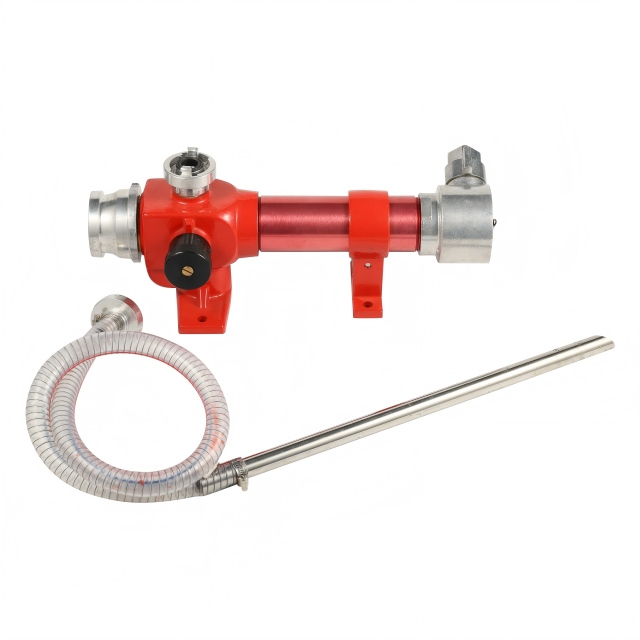 Brass+Aluminium Inline Foam Induktor Portable Fire Protection Foam Generator