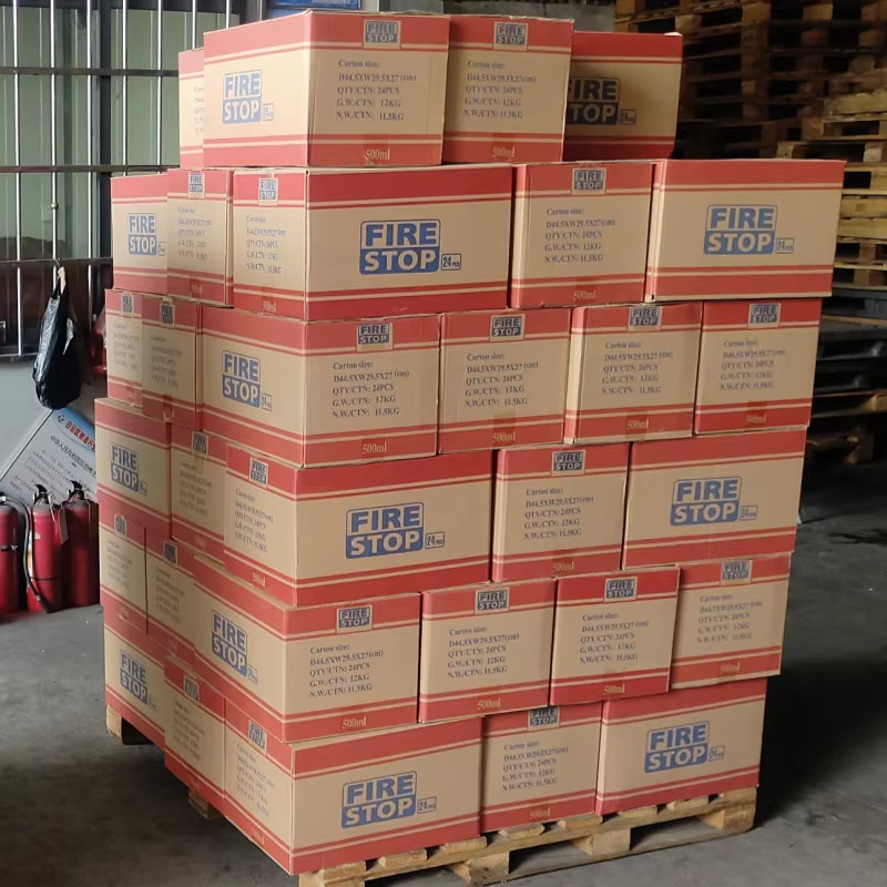 Mini Home Car Fire Extinguisher Serbuk kering buih semburan 