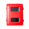 Kotak pemadam api kabinet plastik merah untuk alat pemadam api berganda, saiz 715x540x270mm