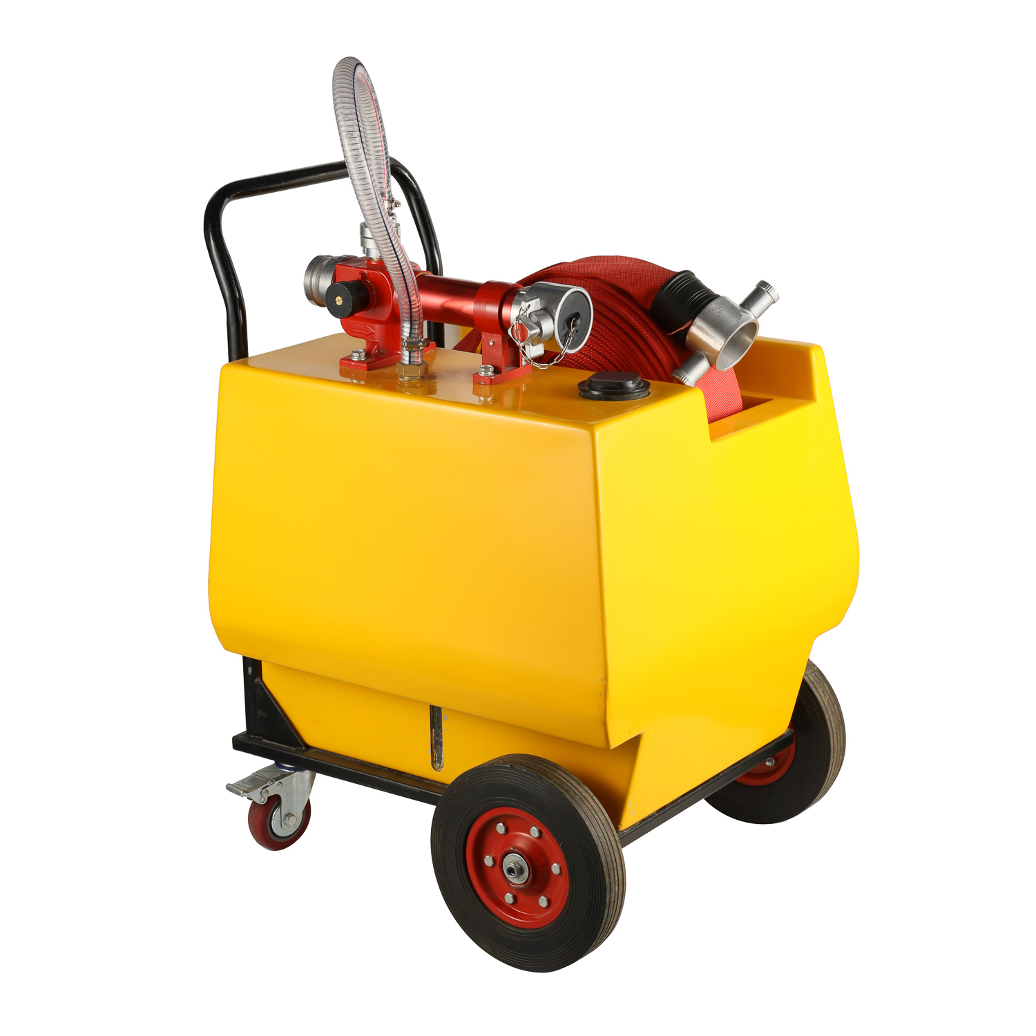 Tangki Buih Tekanan Tugas Berat - Unit Pemadam Api Mudah Alih Untuk Pemadam Kebakaran Stesen Minyak & Petrokimia