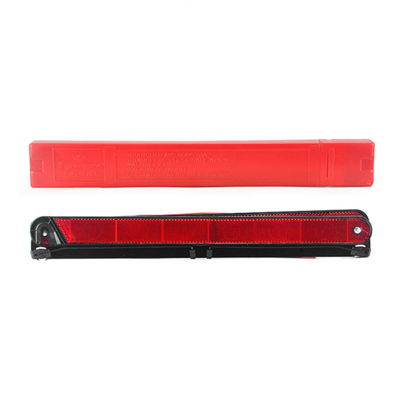 Segitiga Amaran Keselamatan Tepi Jalan Kecemasan Plastik & Besi Tahan Lama Untuk Kerosakan Kenderaan Dan Memastikan Keselamatan Jalan Raya