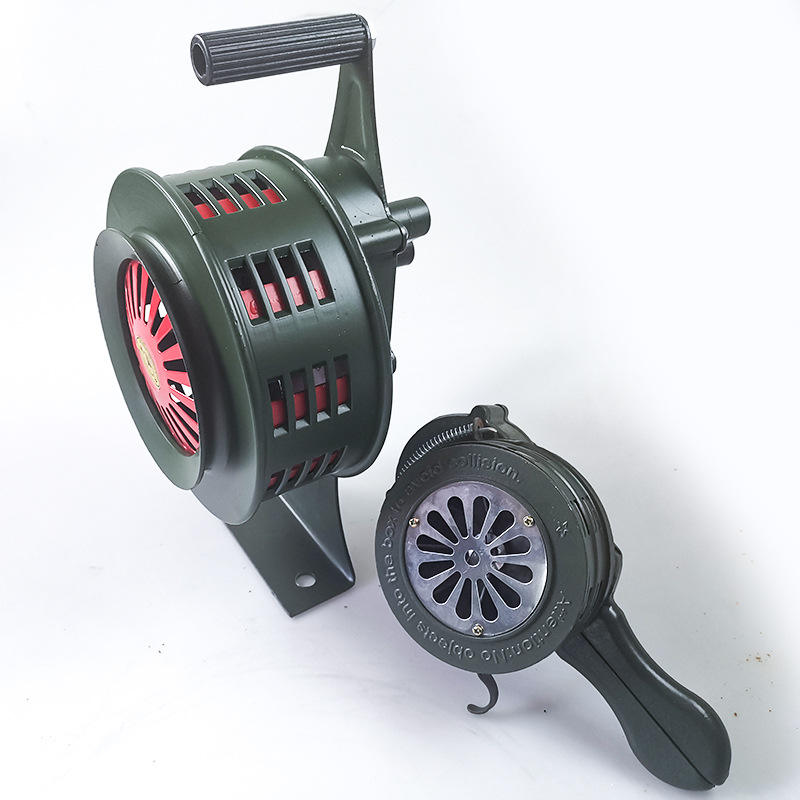 Penggera Keselamatan Dikendalikan Manual Pegang Tangan Aloi Aluminium 