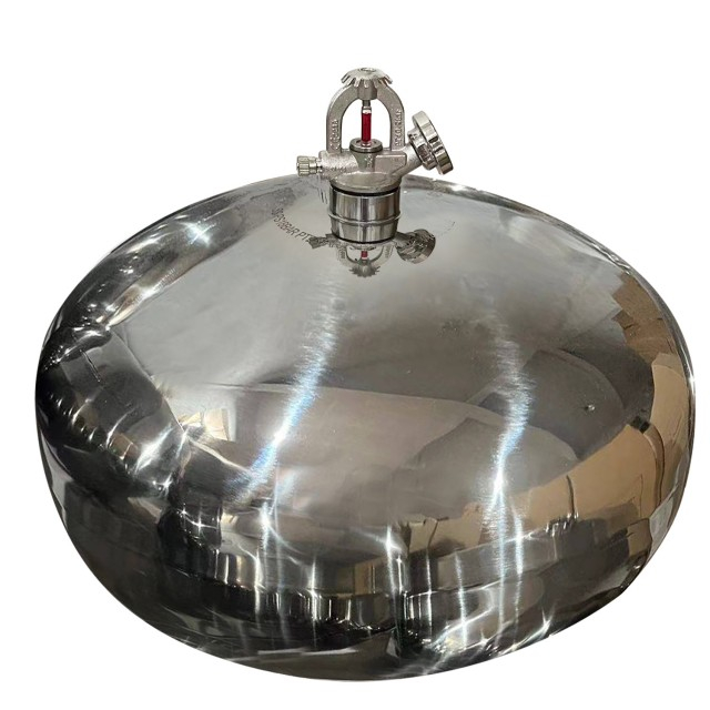 Pemadam Api Serbuk Kering Automatik Keluli Tahan Karat 6KG 