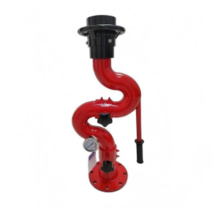 Pemantau Air Kebakaran Kenderaan Manual Alat Kawalan Jauh Aloi Berkualiti Tinggi