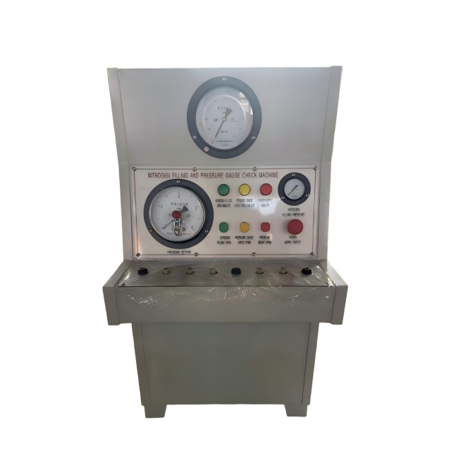 N2 Pengisian dan Unit Penentukuran Mesin Pemadam Kebakaran