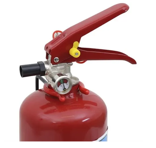 Pemadam api serbuk kering 2kg dengan injap tembaga CE diluluskan