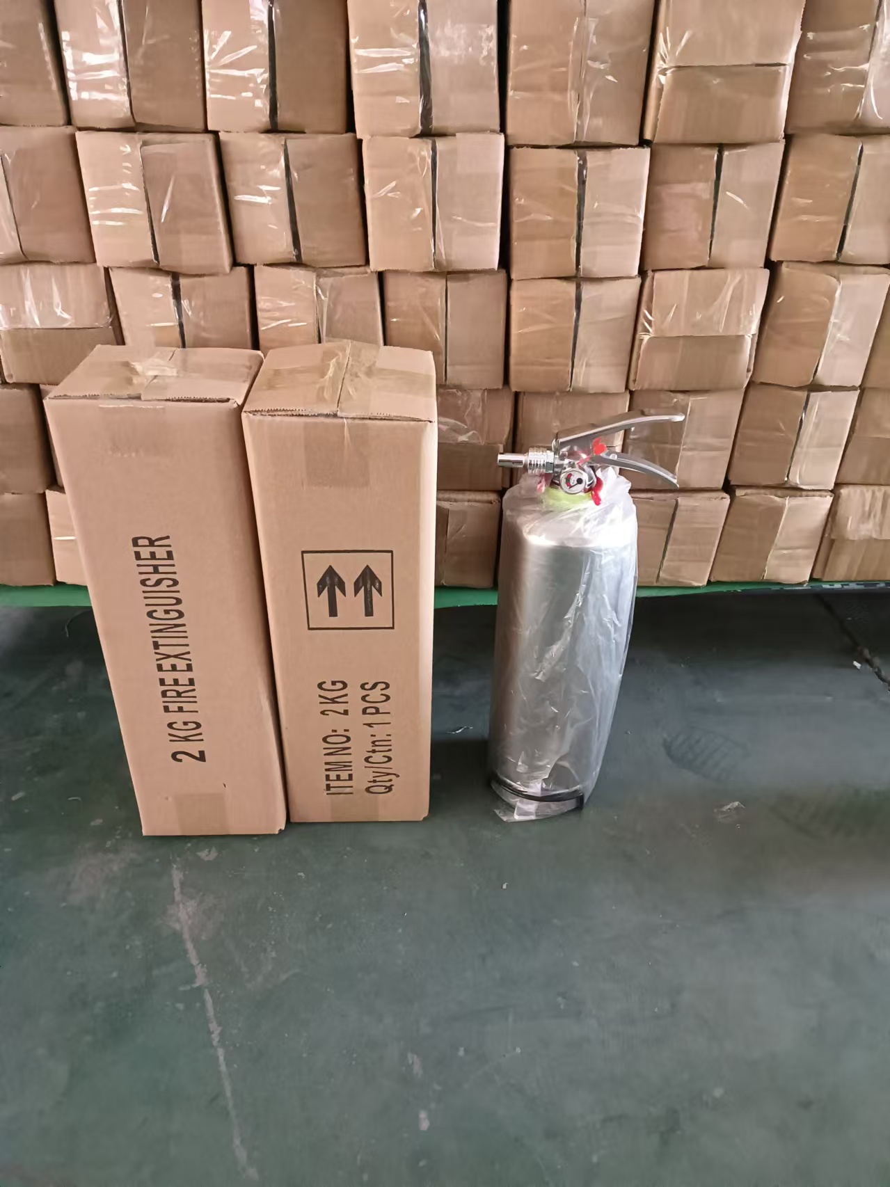 SUS 304 1L/2L/3L/4L/6L/9L Pemadam Api Buih Keluli Tahan Karat 