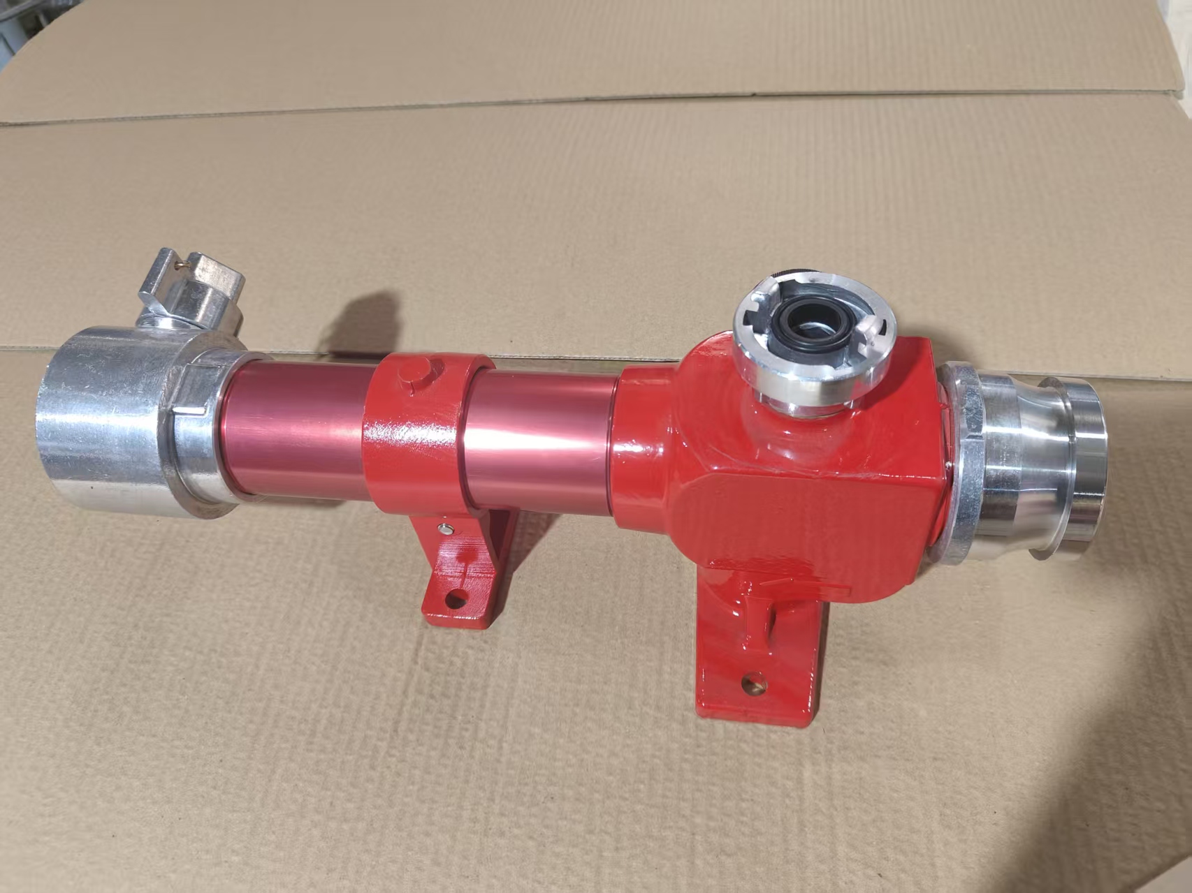 Brass+Aluminium Inline Foam Induktor Portable Fire Protection Foam Generator