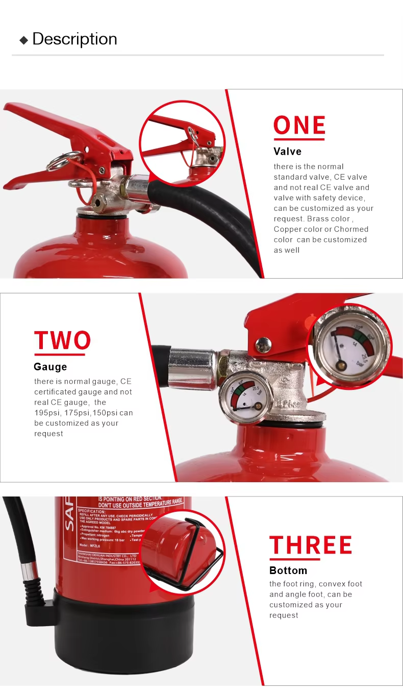 Pemadam api serbuk kering 2kg CE