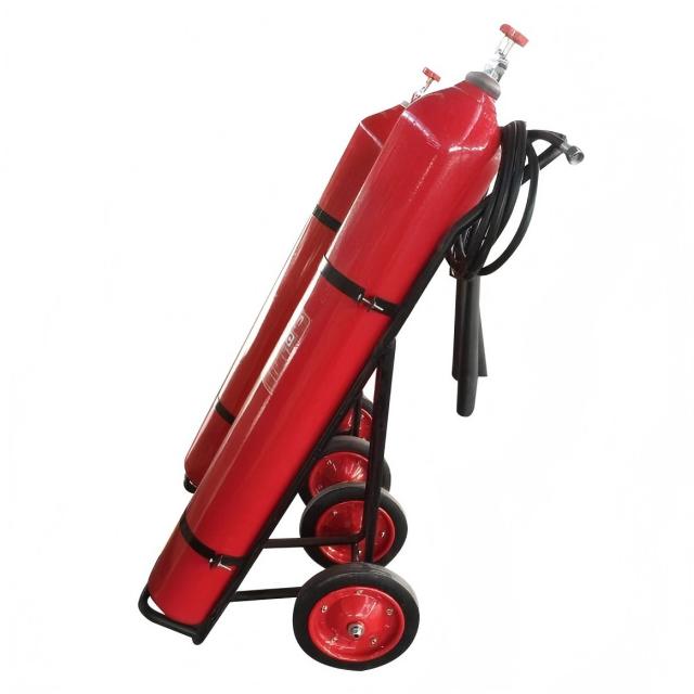 Keluli 25kg CO2 Pemadam Kebakaran, Penyelesaian Keselamatan Mudah Alih