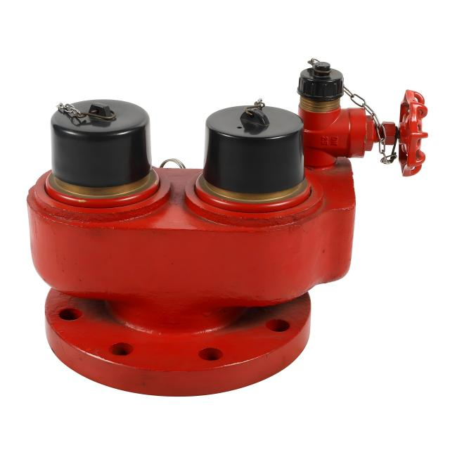 Penyesuai Pam Bebibir Dua Berakhir Penyambung Loyang Masuk Untuk Peralatan Pemadam Kebakaran